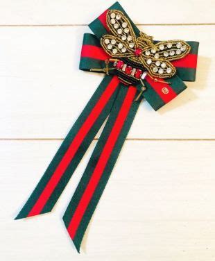 replica gucci brooch|gucci ribbon brooch for sale.